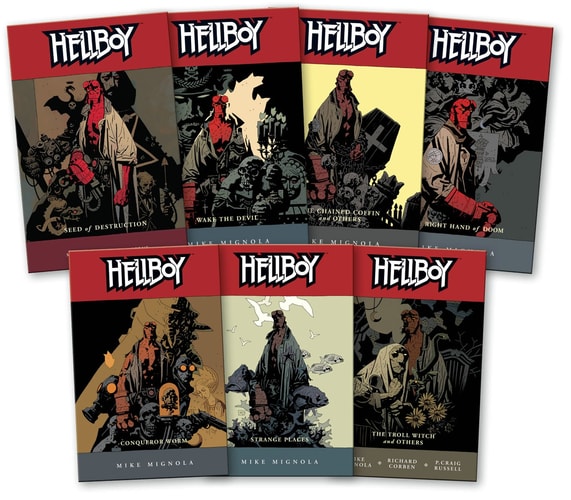 The Hellboy Collection The Story So Far Volumes 1-7 Bundle — Mike Mignola