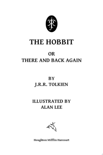 The Hobbit — J.R.R. Tolkien