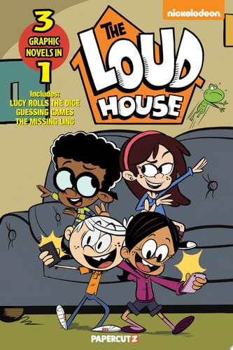 The Loud House 3-In-1 Vol. 5 Includes “Lucy Rolls The Dice,” “Guessing Games,” And “The Missing Linc” — The Loud House Creative Team