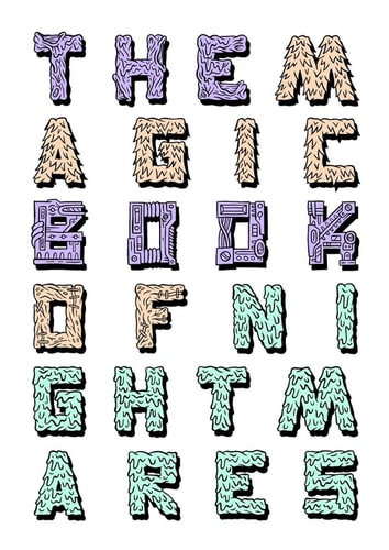 The Magic Book of Nightmares A Creepy Picture Book — Belly Kids Staff