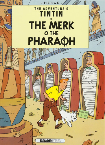 The merk o the Pharaoh — Herge