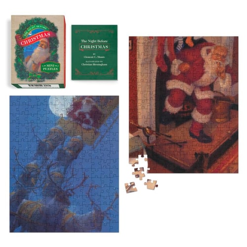 The Night Before Christmas Mini Puzzles — Clement Clarke Moore