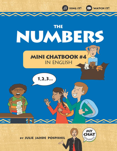 The Numbers Mini Chatbook #4 in English — Julie Jahde Pospishil
