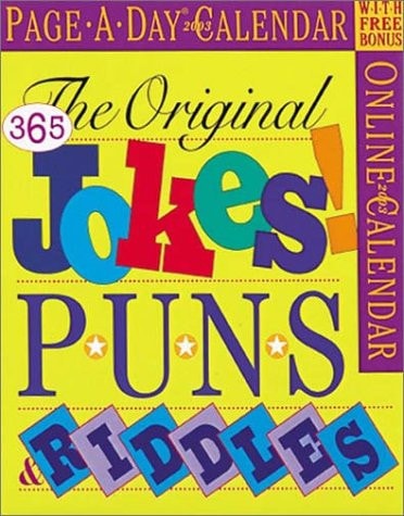 The Original 365 Jokes! Puns, and Riddles 2003 Calendar — Unknown
