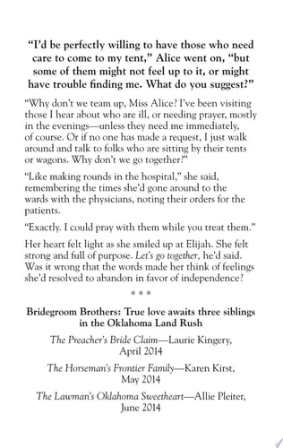 The Preacher’s Bride Claim — Laurie Kingery