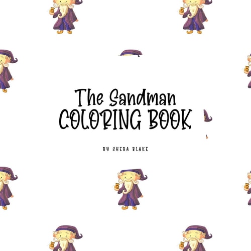 The Sandman Coloring Book for Children (8.5×8.5 Coloring Book / Activity Book) — Sheba Blake