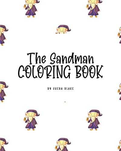 The Sandman Coloring Book for Children (8×10 Coloring Book / Activity Book) — Sheba Blake