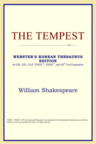 The tempest — William Shakespeare