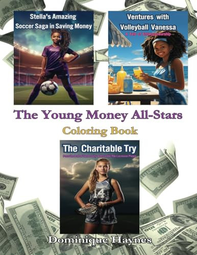The Young Money All-Stars Girls Coloring Book (The Young Money All-Stars Series) — Haynes, Dominique