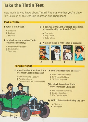 Tintin & Snowy Big Activity Book — Simon Beecroft