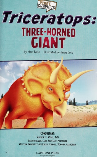 Triceratops Three-Horned Giant — Mari Bolte