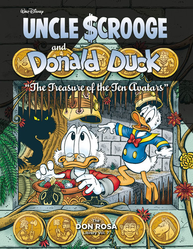 Walt Disney Uncle $crooge and Donald Duck The treasure of the ten avatars — Don Rosa