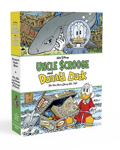 Walt Disney Uncle Scrooge and Donald Duck the Don Rosa Library Vols. 3 and 4 Gift Box Set — Don Rosa