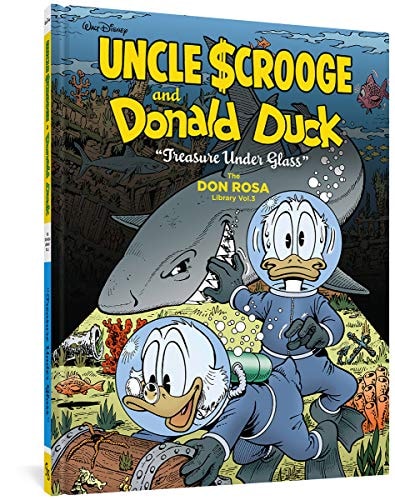 Walt Disney Uncle Scrooge and Donald Duck: Treasure Under Glass The Don Rosa Library Vol. 3 — Don Rosa