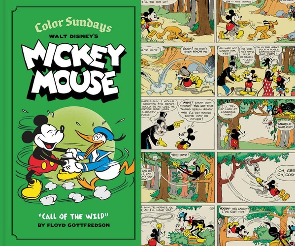 Walt Disney’s Mickey Mouse Color Sundays Call of the wild — Floyd Gottfredson