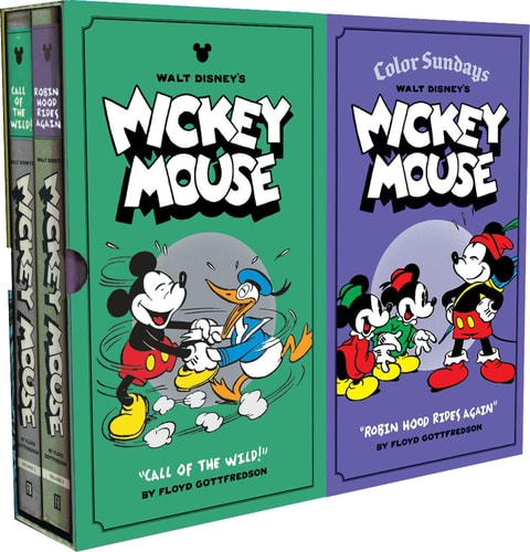 Walt Disney’s Mickey Mouse Color Sundays Gift Box Set — Floyd Gottfredson