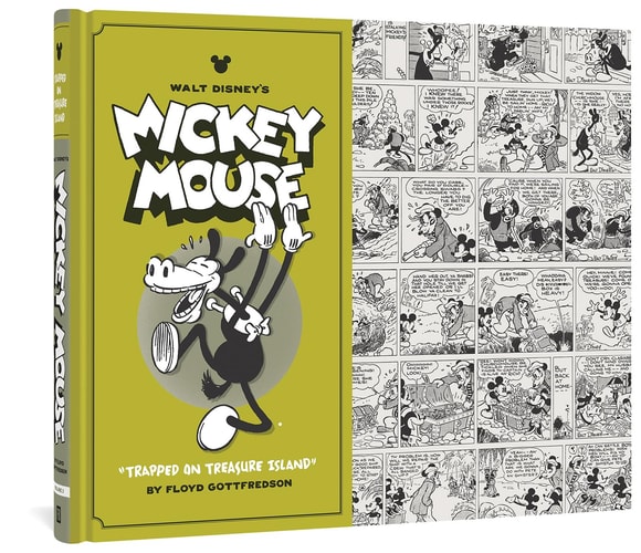 Walt Disney’s Mickey Mouse: Trapped on Treasure Island — Floyd Gottfredson