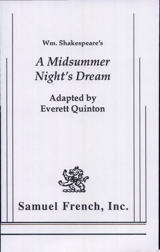 William Shakespeare’s A Midsummer Night’s Dream — Shakespeare, William