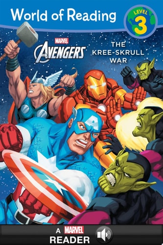 World of Reading The Avengers: The Kree-Skrull War A Marvel Read-Along (Level 3) — Disney Books