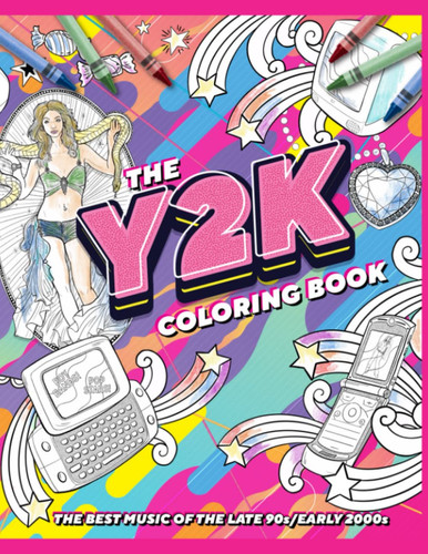 Y2K Pop Coloring Book — Hello Harlot