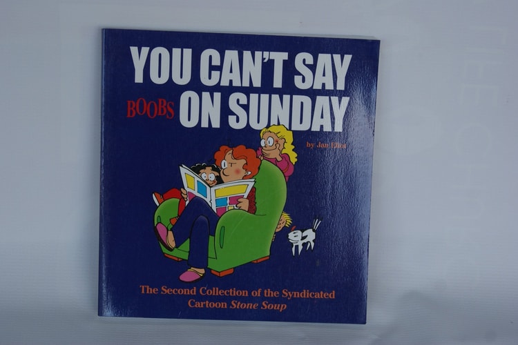 You Can’t Say Boobs on Sunday The Second Collection of the Syndicated Cartoon Stone Soup — Jan Eliot