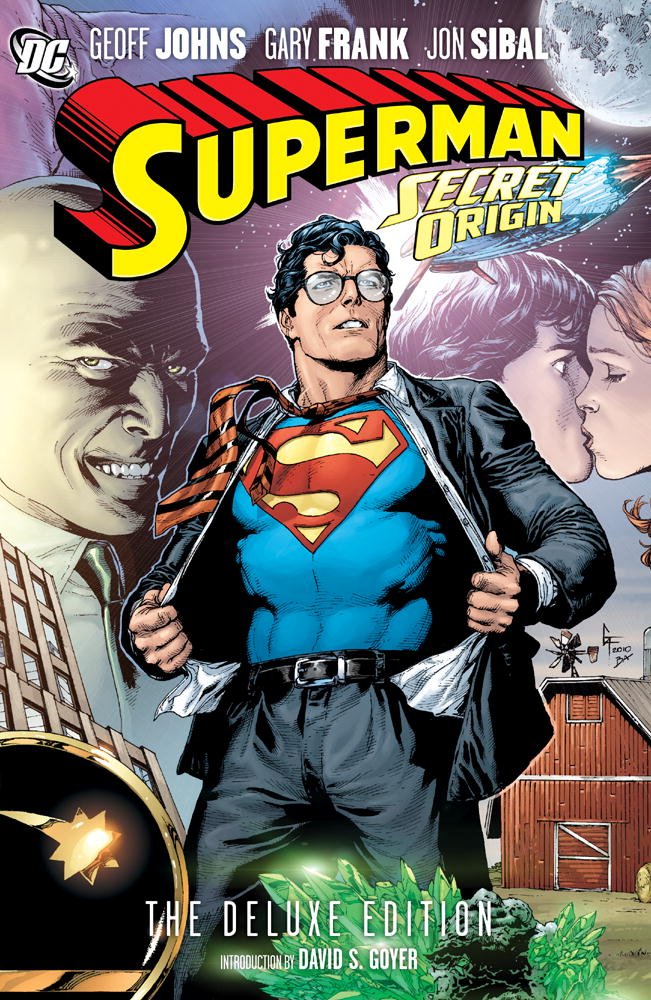 Superman Secret Origin Deluxe HC — Geoff Johns