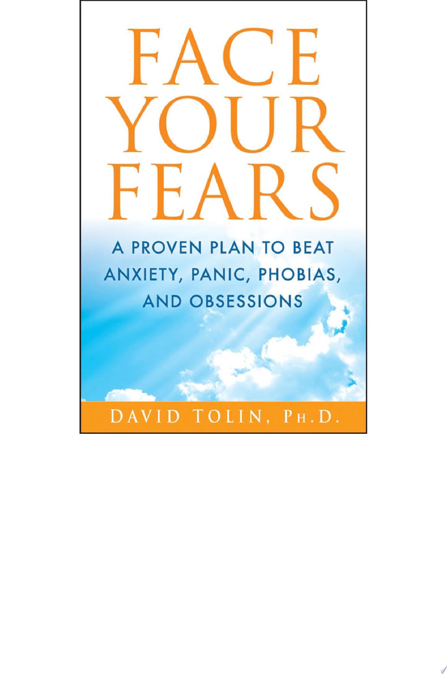 Face Your Fears — David Tolin
