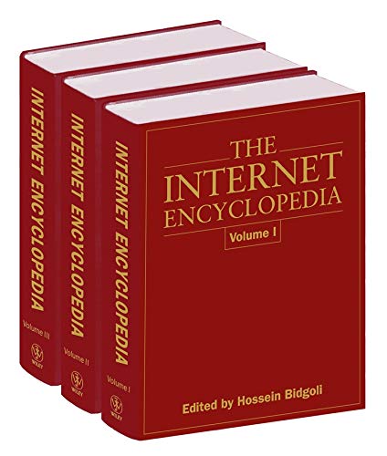 The Internet Encyclopedia: 3 Volume Set — $undefined