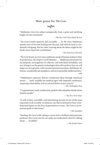 The Gene — Siddhartha Mukherjee