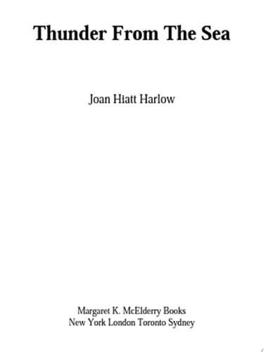 Thunder from the Sea — Joan Hiatt Harlow