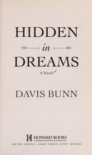 Hidden in Dreams — Davis Bunn