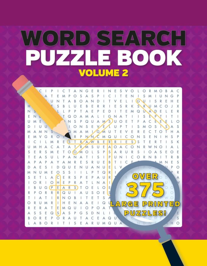 Word Search Puzzles Large Print Volume 2 2nd Edition — DK