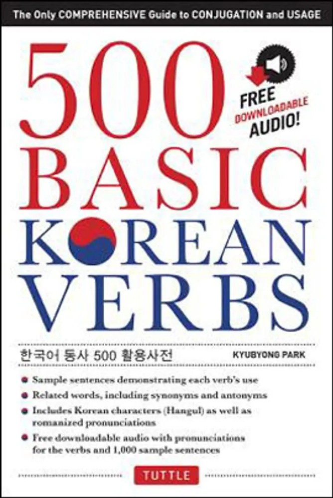 500 Basic Korean Verbs — Kyubyong Park