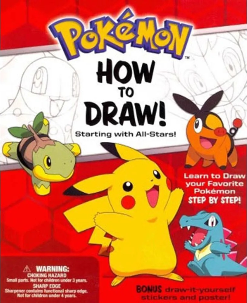 Pokemon – How-To-Draw Kit — Pikachu Press