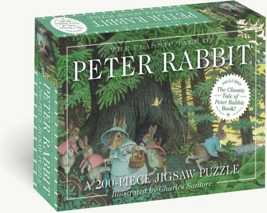 The Classic Tale of Peter Rabbit – A 200-Piece Jigsaw Puzzle — Beatrix Potter