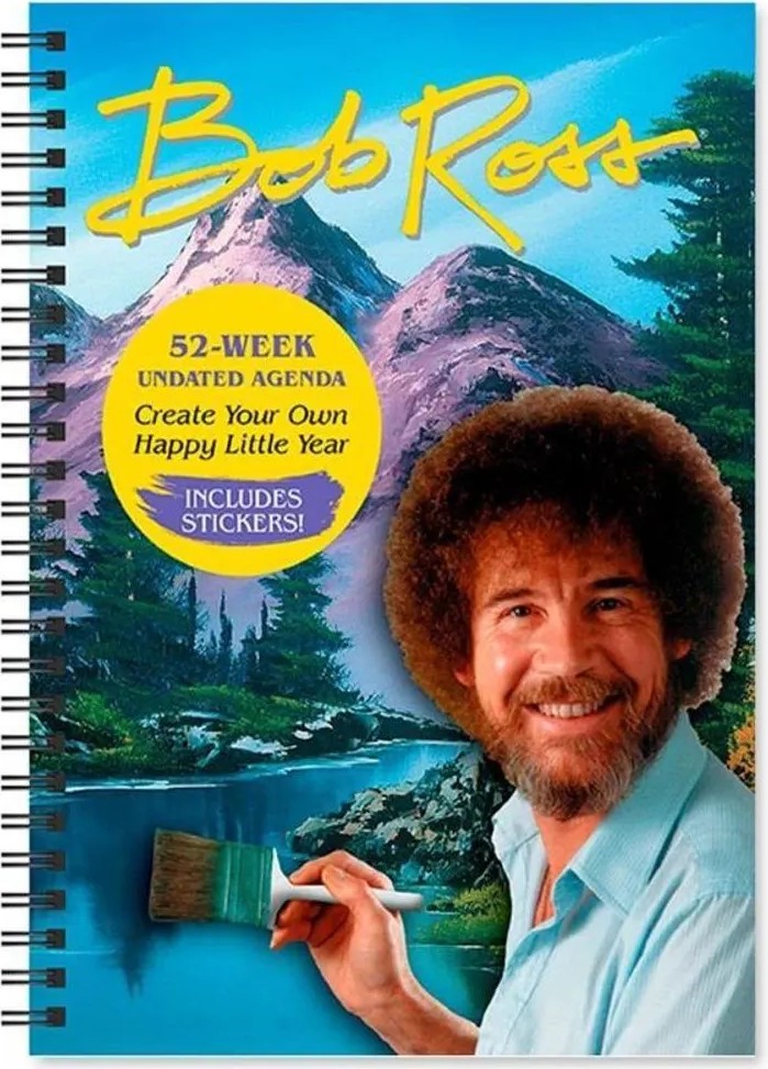Bob Ross Agenda Undated Calendar — Bob Ross