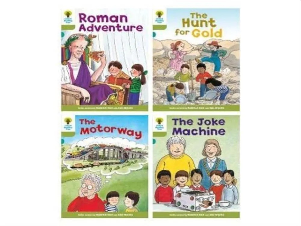 Oxford Reading Tree – Biff, Chip and Kipper Stories – Oxford Level 7 – Mixed Pack of 4 — Roderick Hunt
