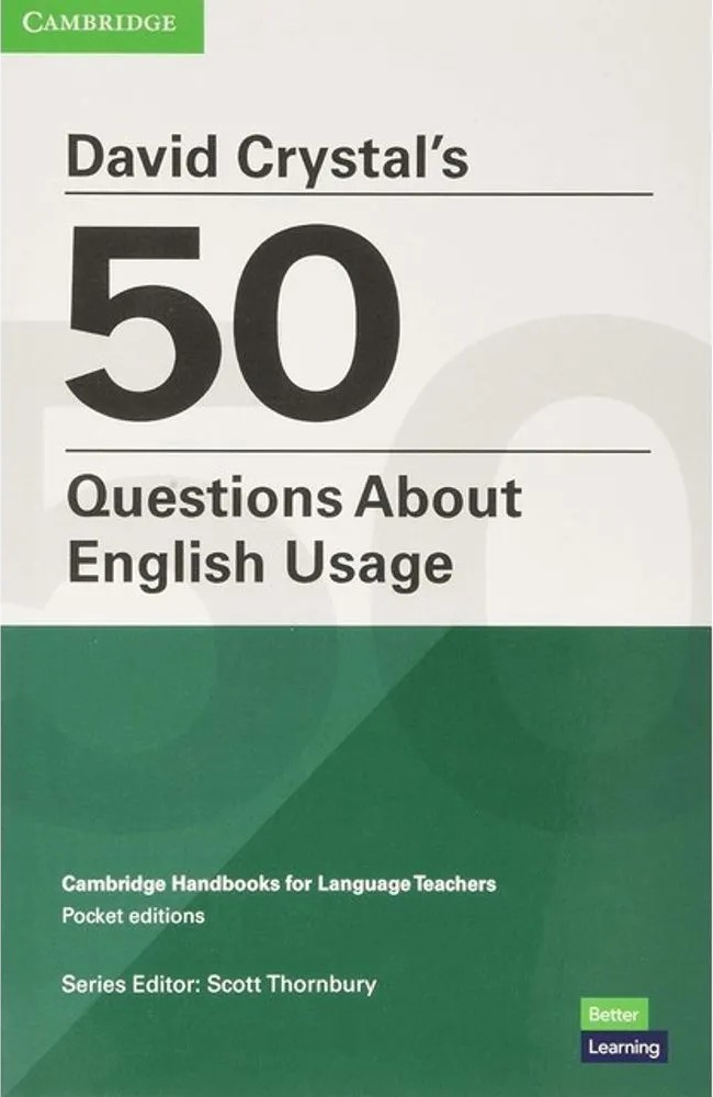 David Crystal’S 50 Questions About English Usage – Pocket Editions — David Crystal