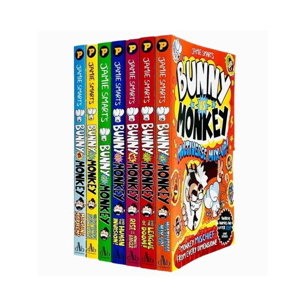Bunny Vs Monkey 7 Books Collection Set By Jamie Smart — Jamie Smart