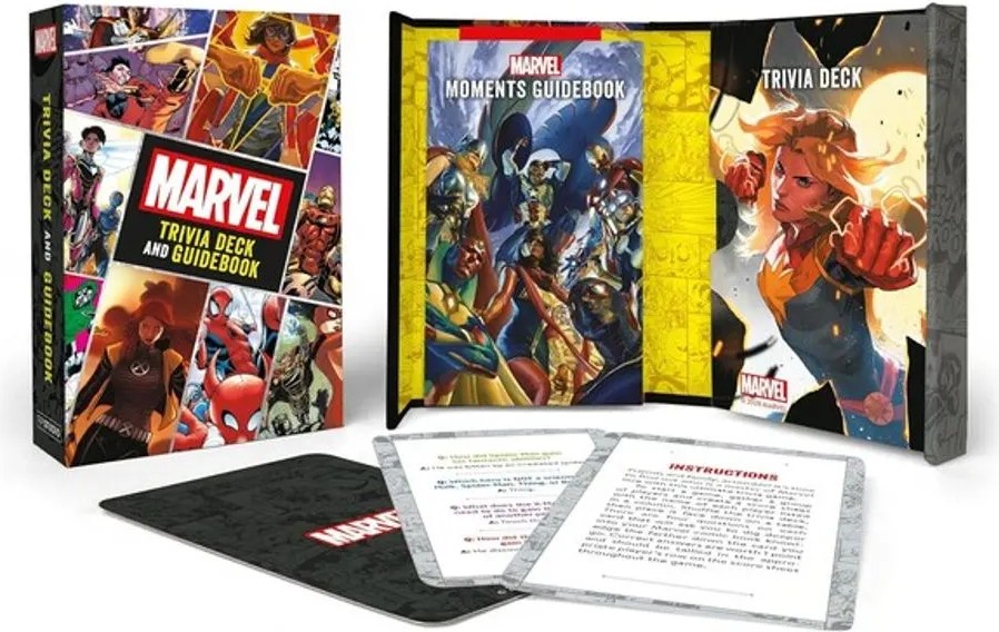 Marvel – Trivia Deck and Guidebook — Matthew K. Manning