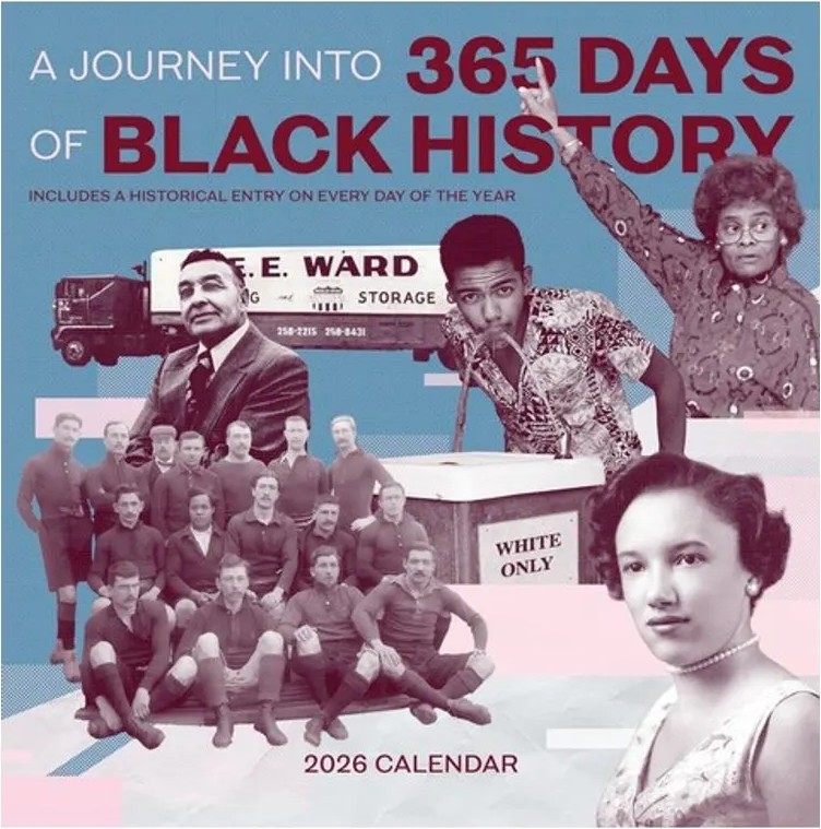 2026 – a Journey Into 365 Days of Black History Wall Calendar