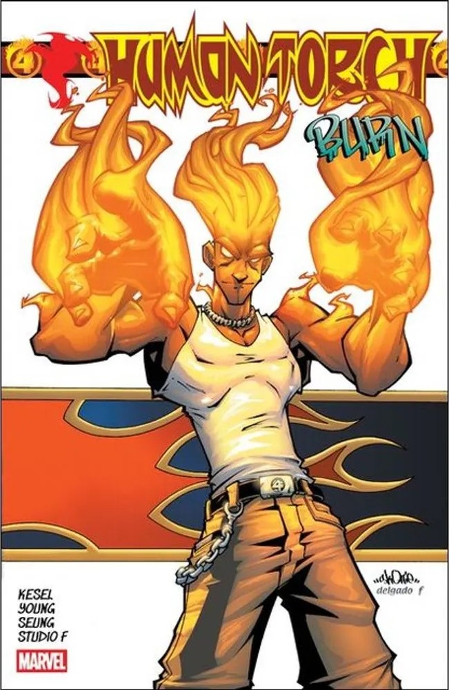 Human Torch – Burn — Karl Kesel
