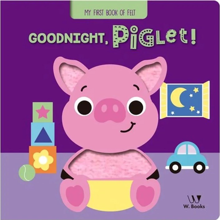 Goodnight, Piglet! – Felt Book — Karina Barbosa dos Santos