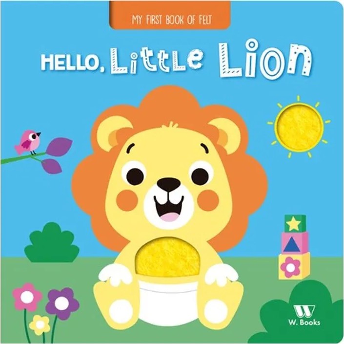 Hello, Little Lion – Felt Book — Jamille Gentile