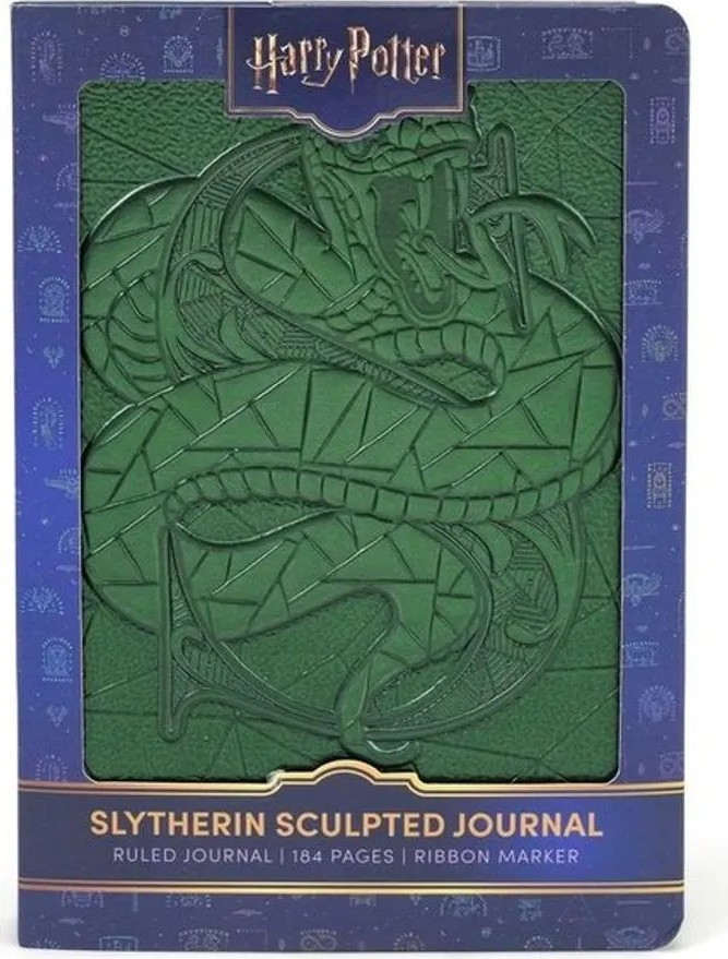 Harry Potter Sculpted Journal – Slytherin
