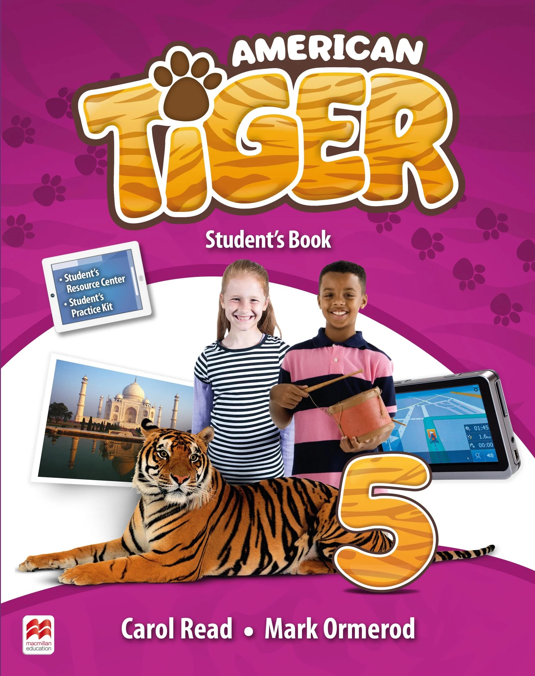 American Tiger Student’s Book With Workbook Pack — Mark Ormerod e Carol Read
